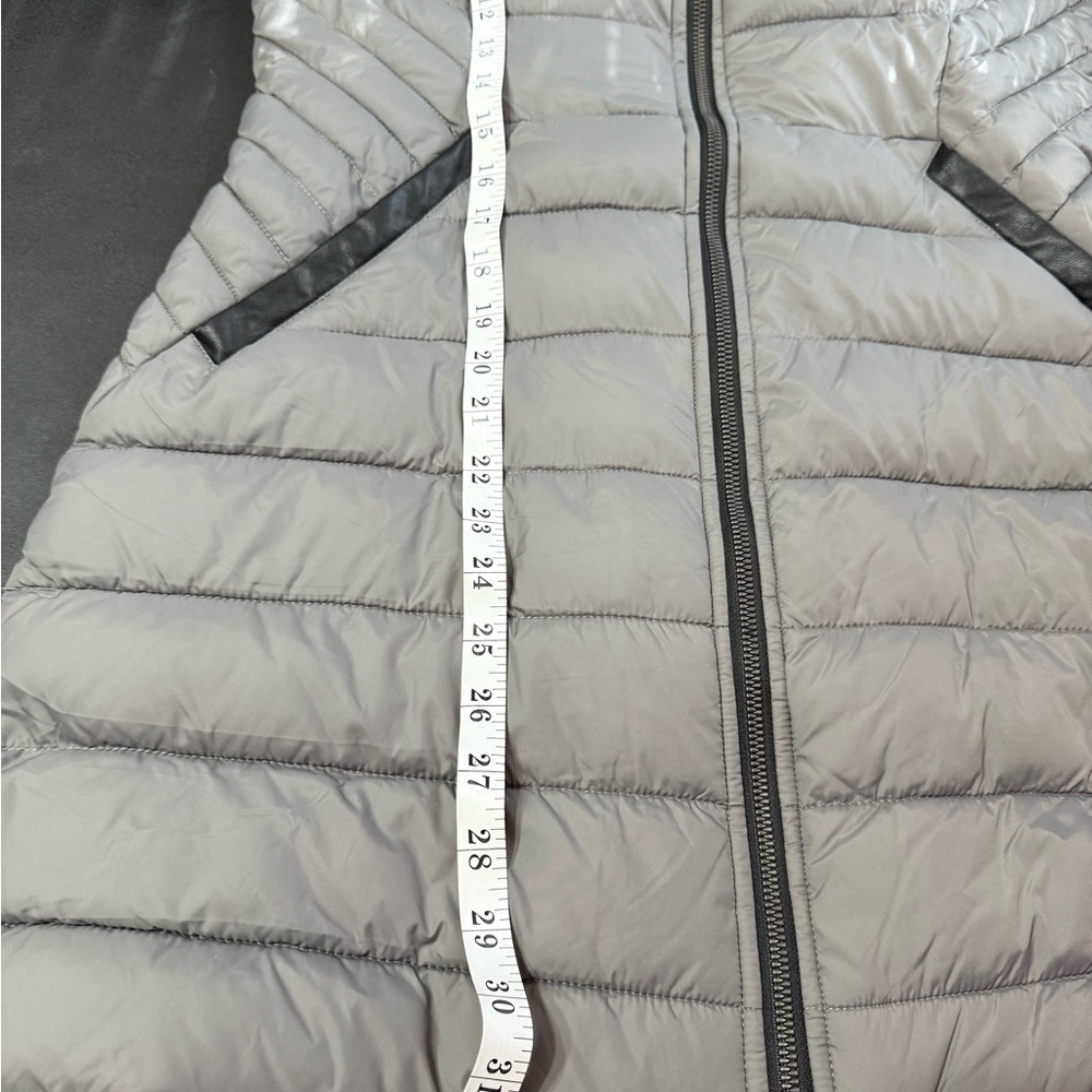 French Connection Women's Light Gray Puffer Coat size S - Picture 9 of 9